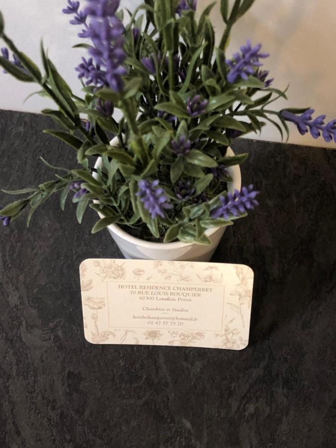 Hôtel Résidence Champerret Levallois-Perret Esterno foto